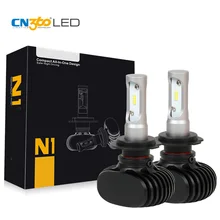 CN360 2PCS LED H7 50W Auto Head Lamp Car Headlight Kit Light Bulb 8000Lumens Car Bulbs