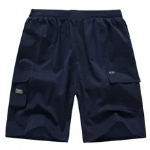 Мужские шорты Карго повседневные с несколькими карманами летние мужские короткие штаны Военные Большие размеры XL-3XL брендовые хлопковые свободные шорты мужские впитывающие