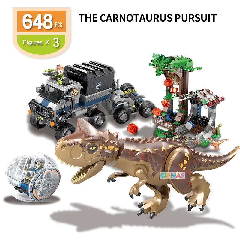 Sale!! Jurassic World dinosaur park toys set Building Brick Blocks T