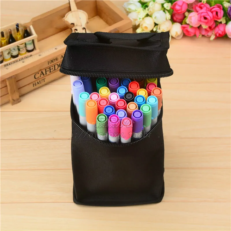 

High quality STA 3100 water-color Marker pen 24 /36 /48/ 60 colors Professional hand-painted suit free shipping