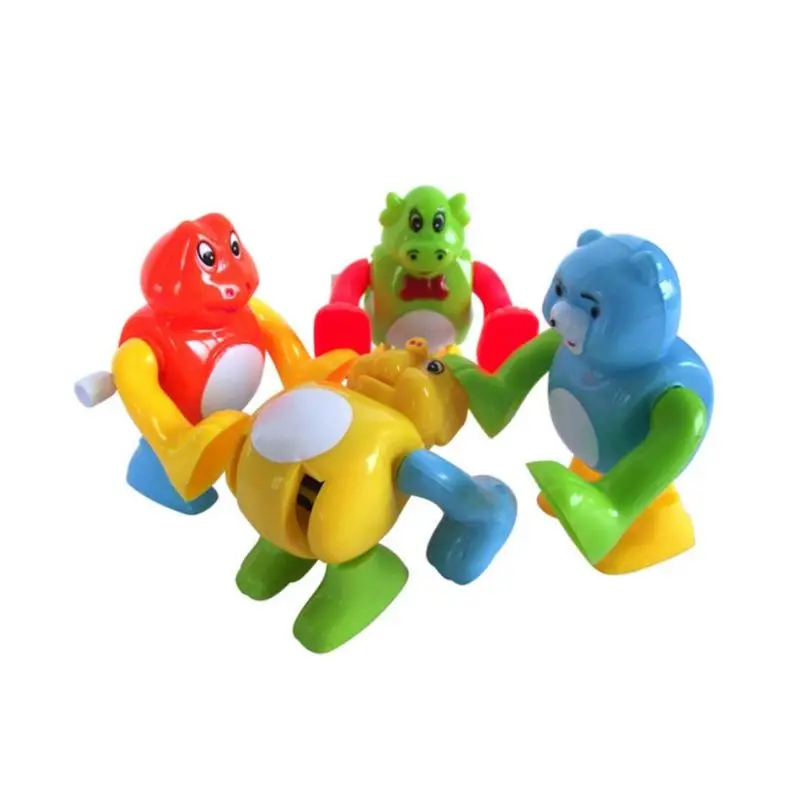 New Wind Up Toy Novelty Animal Frog Artistic Gymnastics Clockwork Toy Children Kids Educational Toys Baby Gift Random Delivery