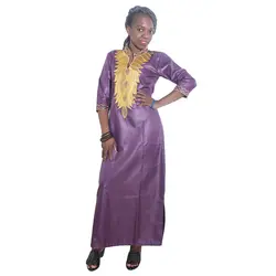 MD 2019 африканские платья для женщин Базен африканская Дашики женские длинные платья вышивка традиционные Южной одежда в африканском стиле