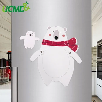 

Creative Cartoon Fridge Magnets Message Note Dry-Erase Fridge Sticker Souvenir Magnet For Refrigerator Home Decor Accessories