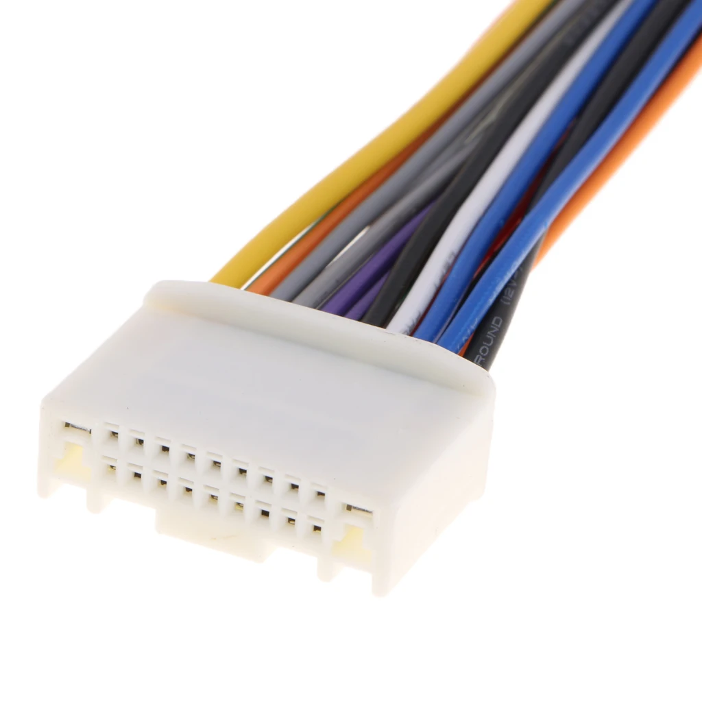 Dual Car Audio Wiring Harness Stereo 12 Pin Wire Connector For Nissan Tiida Dual Car Audio Wiring Harness Stereo 12 Pin Wire Connector For Nissan Tiida