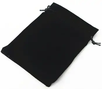 

20Pcs/lot 10*12cm Black Velvet Bag Drawstring Pouch Necklace Bracelet Beads Bags Jewelry Packaging Christmas/Wedding Gift Bag
