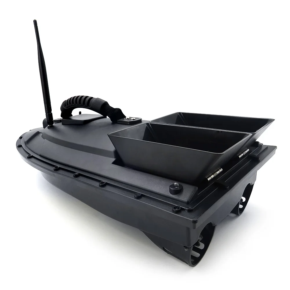 Flytec 2011-5 500M Bait Fishing Boat with Two Fish Finder 1.5kg Loading Tanks RC Boat Remote Radio Control Device Fish Toys
