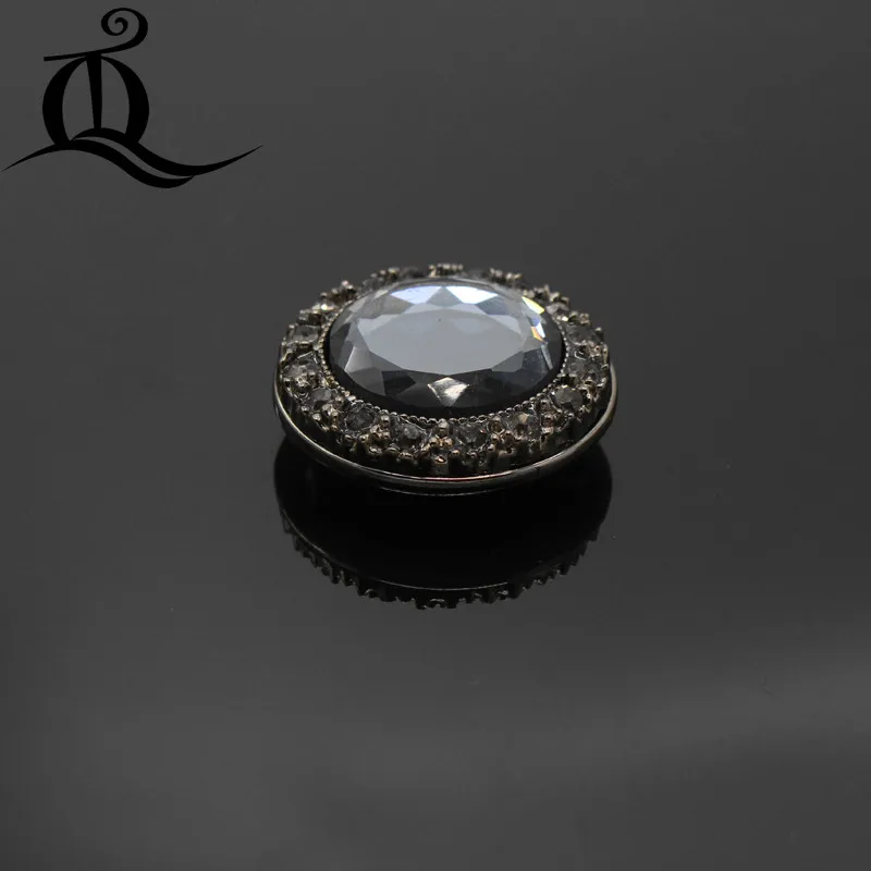 

1 pcs,38mm mix shape black button,fur buttons coat. Rhinestone Fur buttons. big with a diamond buckle,acrylic metal buttons