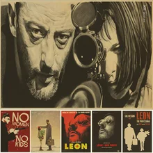 Leon Профессиональный плакат классический старый фильм Винтаж постер ретро ностальгия крафт бумага наклейки на стену домашний декор