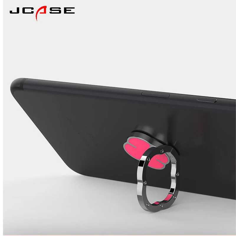 Jcase General Phone Finger Ring holder 360 Degree stand for iPhone 5 X 7 6 Samsung S8 Xiaomi redmi Huawei Smartphone Tablet ring