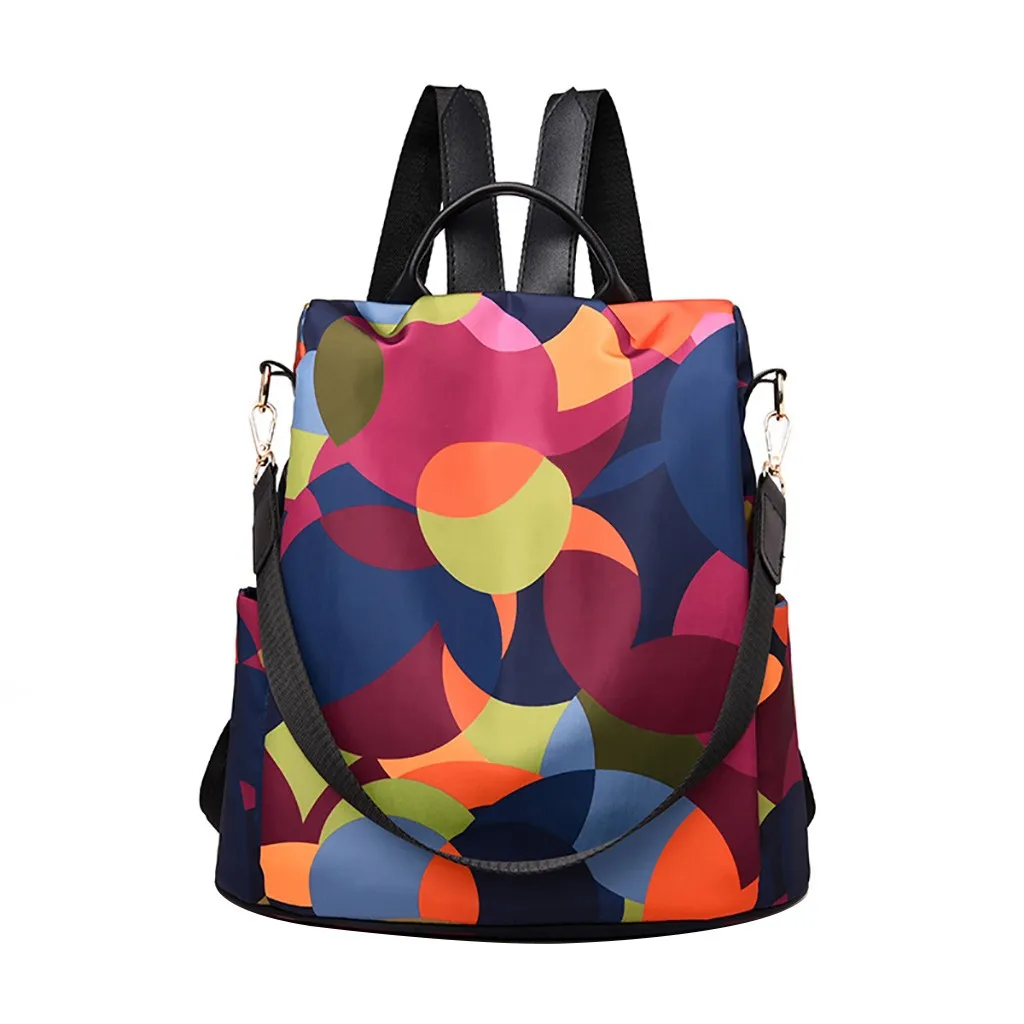 Женский рюкзак для путешествий, разноцветный, ткань Оксфорд, Студенческая сумка, школьный рюкзак, Mochilas Mujer, Mochila Feminina, рюкзак# P