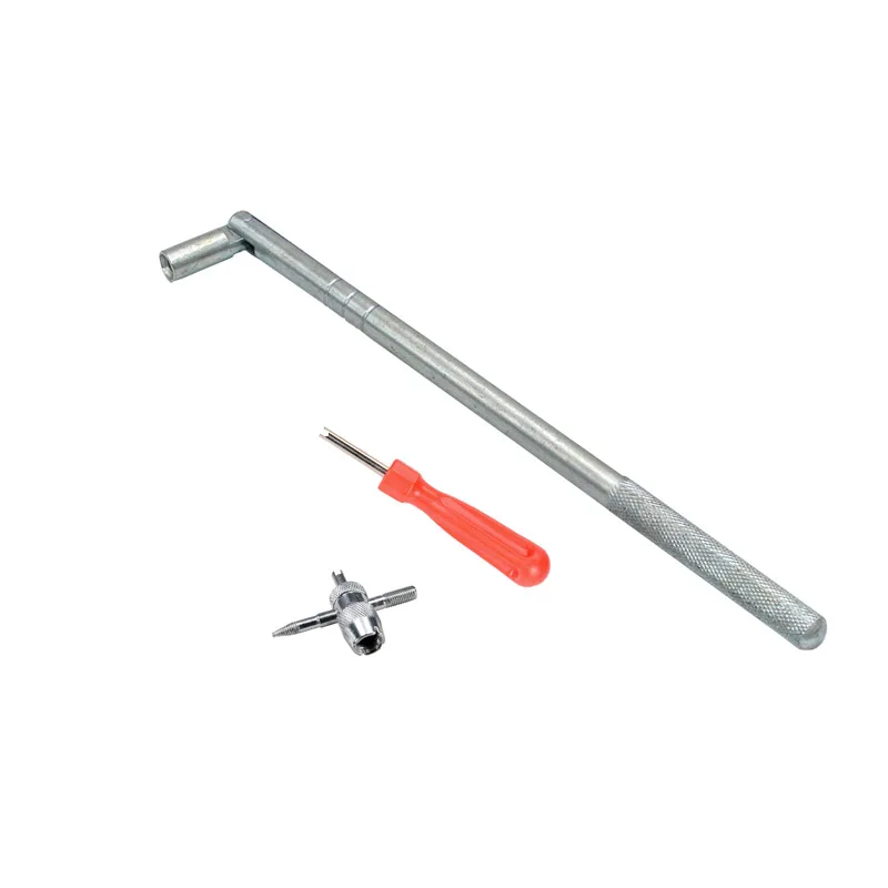 

Automobile tire wheel valve installation repair tool drawing/disassembly wrench tool kit three-piece suit