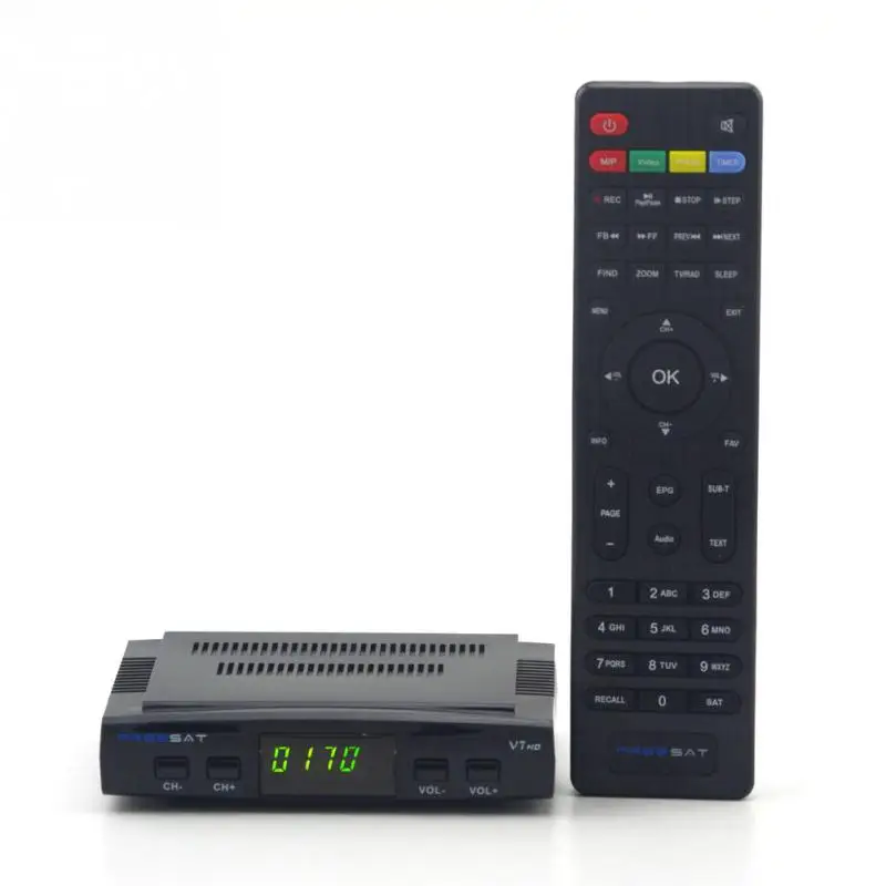 Satellite TV Receiver decoder Freesat V7 HD DVB S2 HD 1080p BISS Key ...