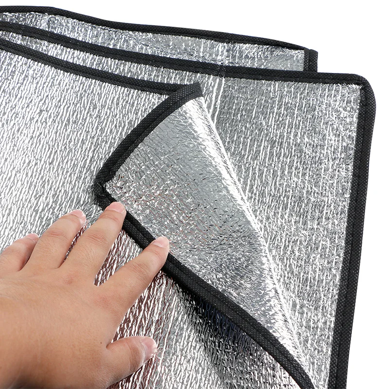 New Foldable Folding Sleeping Mattress Mat Pad Waterproof Aluminum Foil