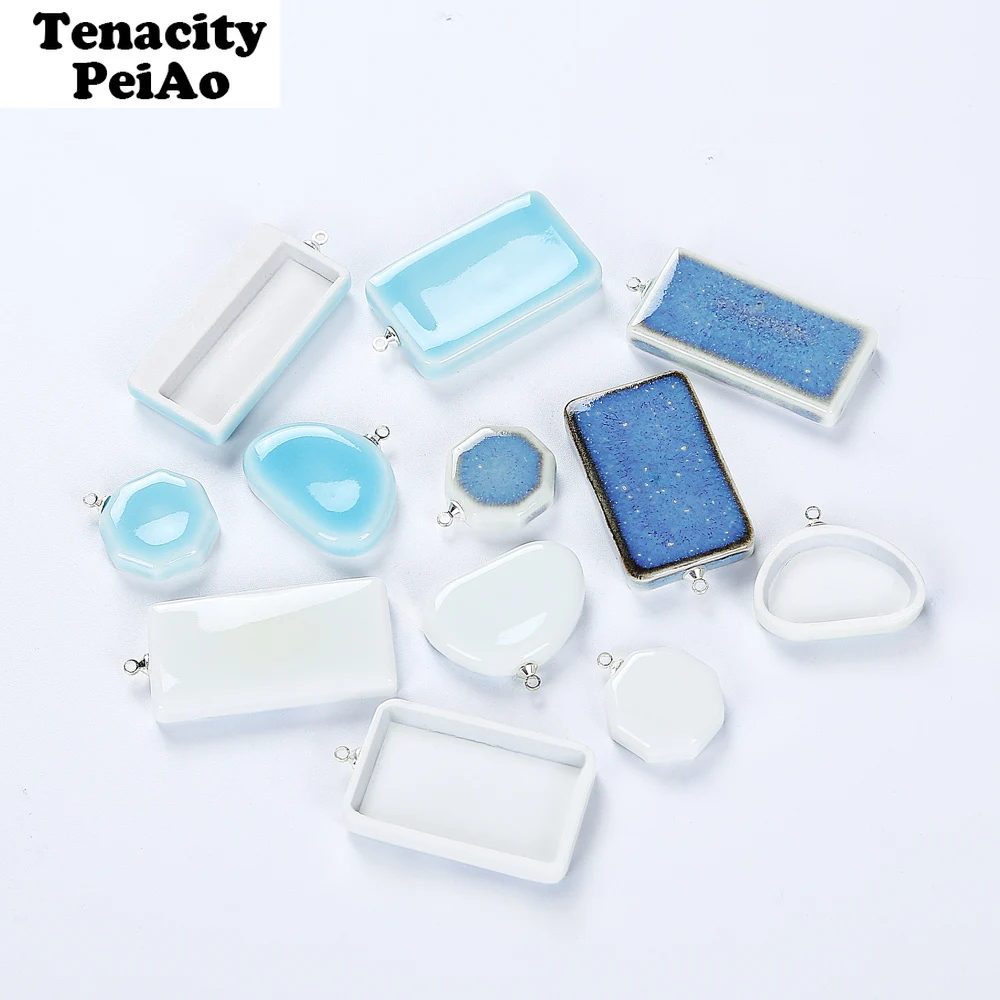 

New Ceramic Material Epoxy Uv Resin Molds for Pendant Jewelry Making Tools