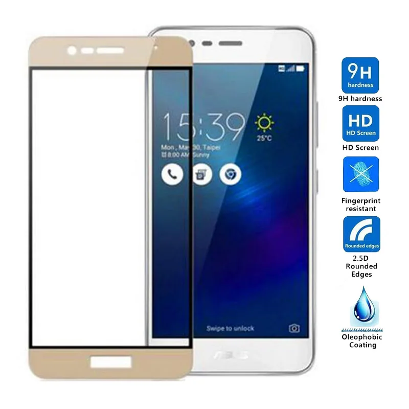 Закаленное стекло для Asus Zenfone 3 Max ZC520TL защита экрана с полным покрытием X008D ZC ZC520 520