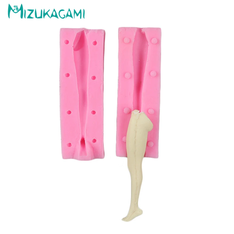 

New 3D Human Leg And Foot Shape Chocolate Silicone Mold Fondant Cake Mold Cake Decoration Tools Kitchen Baking Utensils MJ-01581