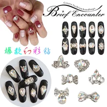 100PCS/Lot Clear AB Crystal Rhinestones Alloy Glitter Glass Stone Nail Art Glass Crystal Rhinestone 3D Nail Art Charm JC(01-20) 100PCS/Lot Clear AB Crystal Rhinestones Alloy Glitter Glass Stone Nail Art Glass Crystal Rhinestone 3D Nail Art Charm JC(01-20)