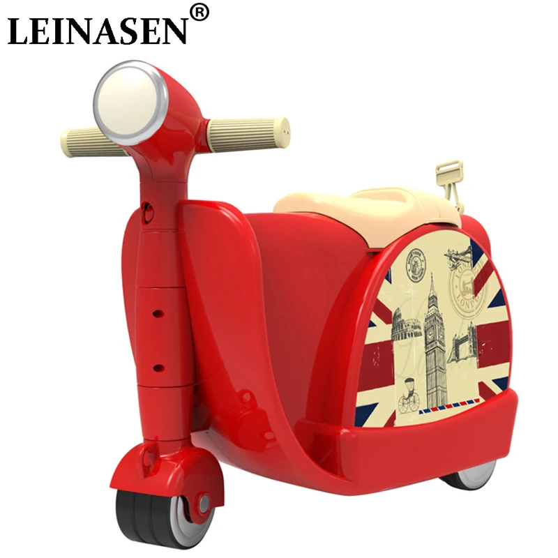 Children's Travel Suitcase with Wheels Travel Bag Boy Girl Baby Creative Toy Box Kids Luggage Sit to Ride Suitcases Child Gift spinner luggage