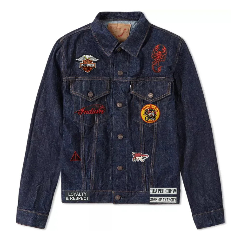 T607001 (5)Indian Motorcycle iron on Patch, American, Bikers Free Shipping