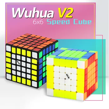 

Mofangge Wuhua V2 6Layers Cube Speed Stickerless 67mm Puzzle Cubes For Children cubo Championship 6x6 Learning EducationToys