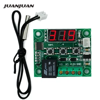 

W1209 Digital LED DC 12V Temp Temperature Heat Cool Control Switch Module On/Off Controller Board + NTC Sensor 14% off