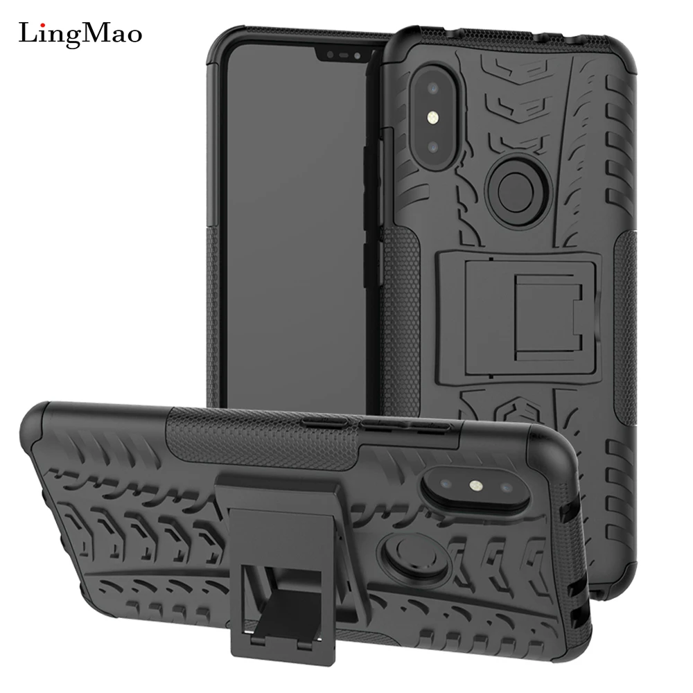 Армированный чехол для Xiaomi Redmi Note 7 5 Pro задняя крышка искусственный ТПУ +