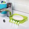 Colorful Flexible Waterfall Soap Holder Tray Drain Holder Bathroom Shower Soap Dish Tray Storage Four Color For Choose ► Photo 2/6