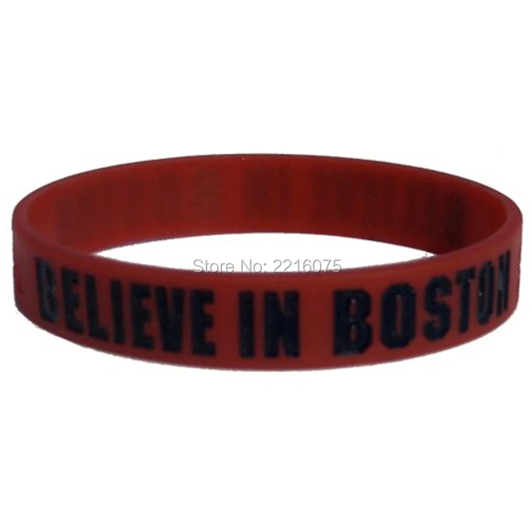 Believe in Boston (Red  Navy) Bracelet