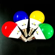 AC 220В 5 Вт E14 RGB светодиодный светильник, яркий светодиодный светильник, 3 Вт, белый, красный, синий, зеленый, желтый, оранжевый, розовый светильник, домашний декор, светильник ing