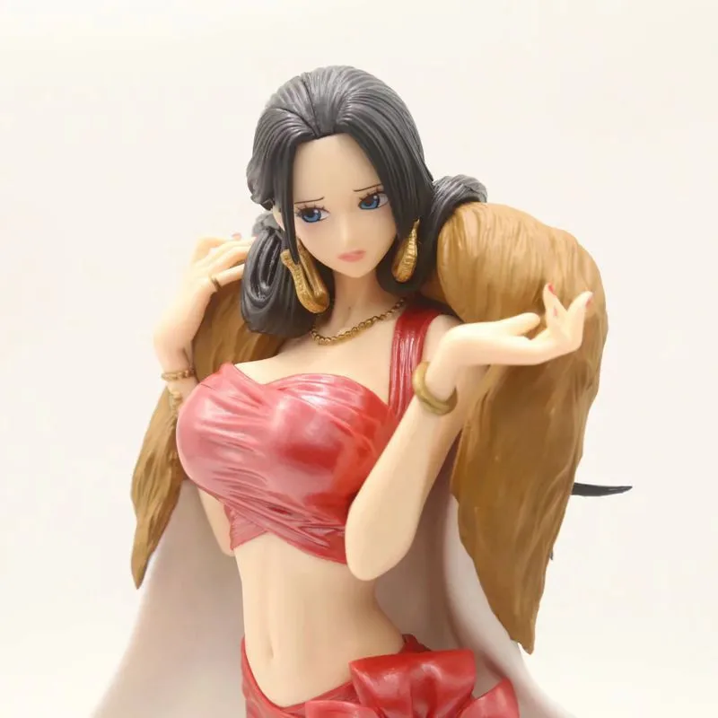 New Anime One Piece Boa Hancock PVC Action Figure Toys Sexy Girl Christmas Cloak Hancock Figuras Dolls Brinquedos 25cm  (4)