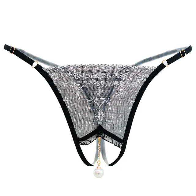 Crotchless G String Panty