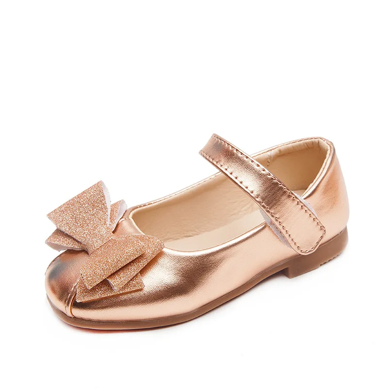 

2019 Fashion Girls princess shoes Cute Bowknot Dance Casual Shoes girls shoes sandals Dance Shoes Anti-slip Fashion Shoes