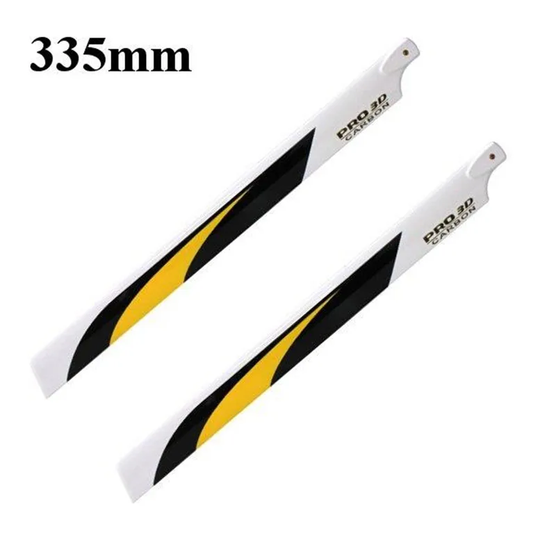 New Arrival Dynam 335mm Carbon Fiber Main Blade For Electric 450