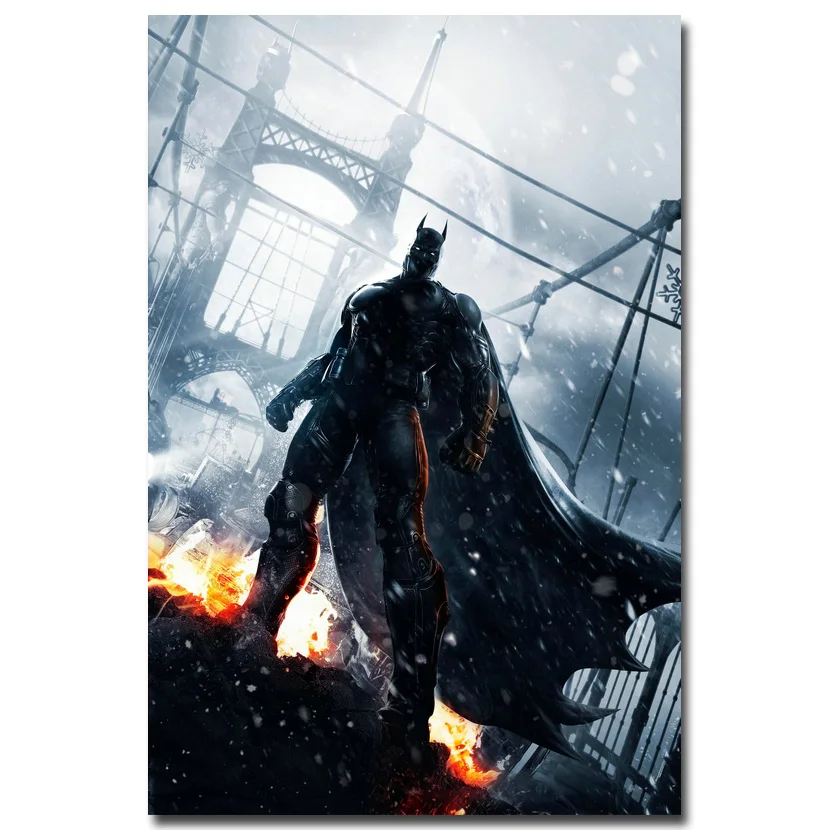 

Batman Anime Comic Art Silk Poster Huge Prints 12X18 24x36 inch Wall Pictures for Living Room Home Decoration 010