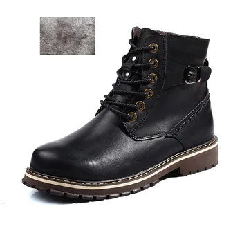 

K-TUO Winter Hiking Shoes Walking Men Climbing Mountain Outdoor Sports Shoes Martin Boots Non-Slip Hiking Sneakers KT-8823-1