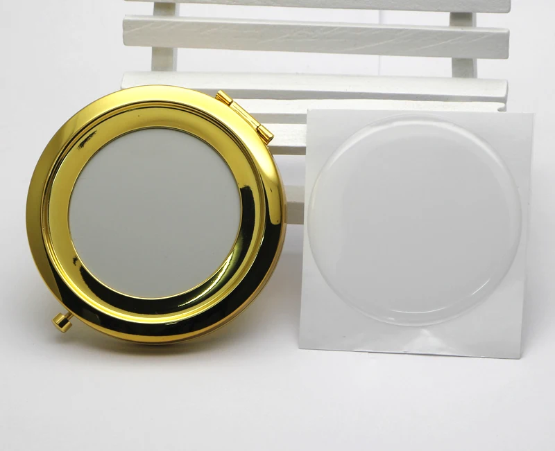 

Blank Gold Compact Mirror Blank Pocket Mirror DIY set #18410 5 pieces/lot Small trial order