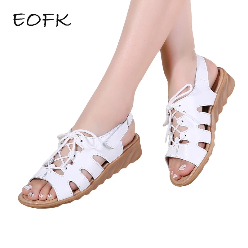 EOFK 2019 New Summer Women Sandals Women�s Flat Shoes