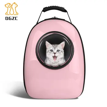 

Pet Portable Carrier Space Capsule Backpack, Pet Bubble Traveler Knapsack Multiple Air Vents Waterproof Lightweight Handbag