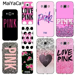 MaiYaCa любовь розовый девчушки довольно дизайн DIY роспись красивый чехол для телефона для samsung j6 j7 note8 note9 s10 j4 случае coque