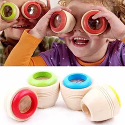 Деревянные развивающие волшебный калейдоскоп Детские Малыш Дети Обучение игрушка-головоломка