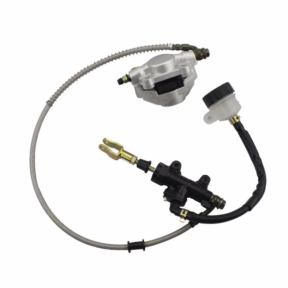 

GOOFIT Rear Foot Disc Brake Assy With Oiler For 110cc 125cc 150cc 200cc 250cc ATV C029-042