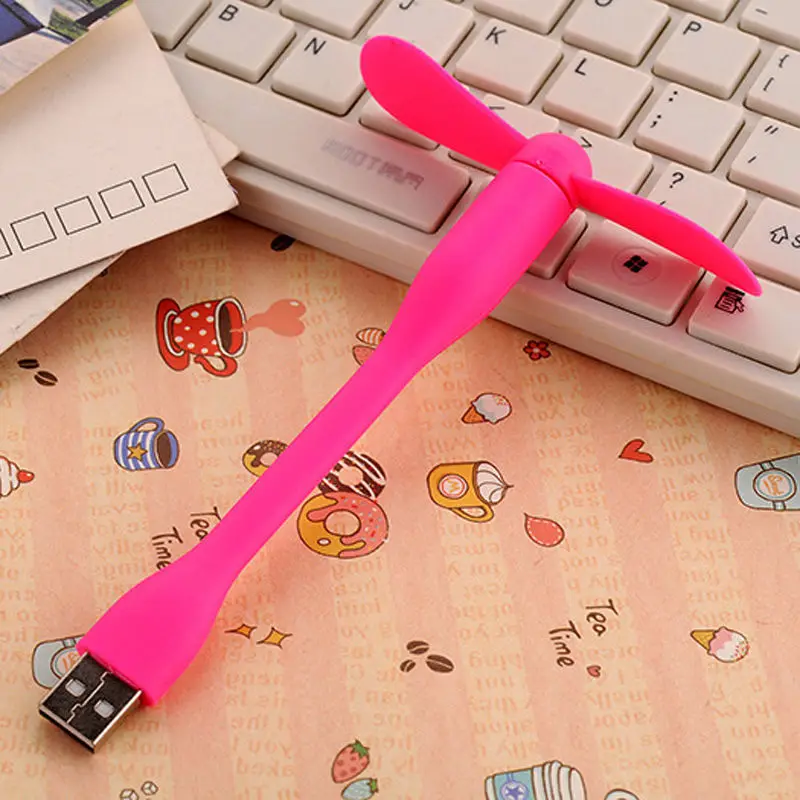 Timethinker USB вентилятор гибкий USB портативный мини вентилятор карманные вентиляторы для банка питания и ноутбука и компьютера энергосбережение для Xiaomi