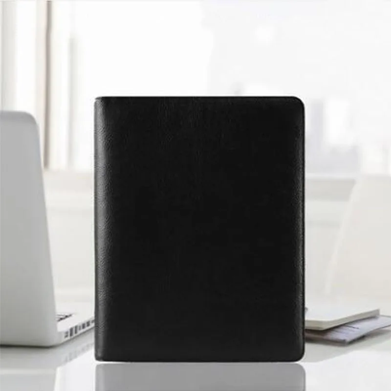 

Genuine Leather Business Notebook A5 Mini A6 Planner Padfolio Logo Custom Diary Zipper Diary Gift Stationery Spiral Writing Pads