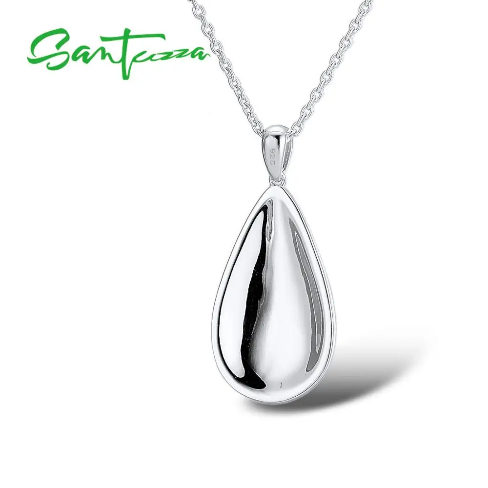 SANTUZZA, серебряные подвески для женщин, подвеска, подходит для ожерелья, 925 пробы, серебряное ожерелье с подвеской, красочная эмаль ручной работы