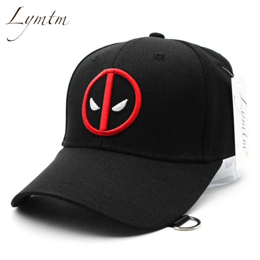 

Fashion Summer Deadpool Embroidery Baseball Caps Funny Marvel Hat Adjustable Snapback Casquette Hockey Caps Comfortable Sun Hats