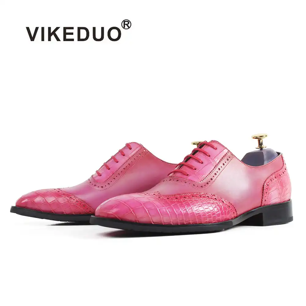 pink oxford shoes