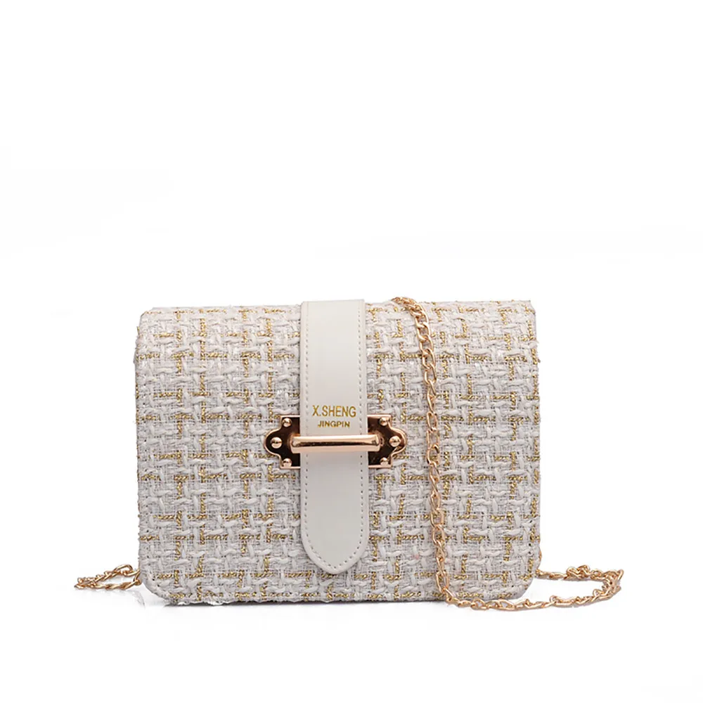 

CONEED Fashion Women Small Bag Shoulder Bag Wild Slanting Small Square Bag Solid Cover Flap Bag PU Leather Mini Casual Bag No1