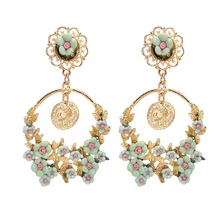 MISANANRYNE DIY Ювелирные изделия oorbellen богемный ручной работы кисточкой серьги красочные имитация жемчуга знаменитостей многоцветные серьги