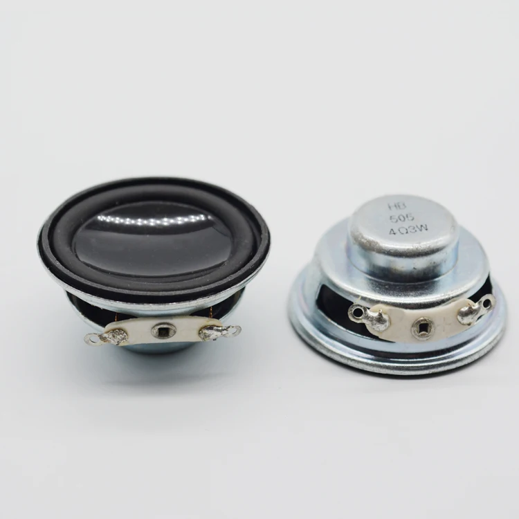 GHXAMP 36mm Mini Full Range Speaker 4ohm 3W Bluetooth Speaker DIY Tweeter Mid Woofer Speaker Internal Magnetic 2PCS