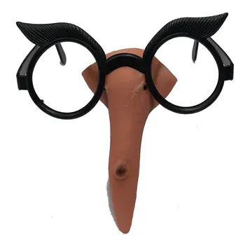 

Glasses with nose's hag